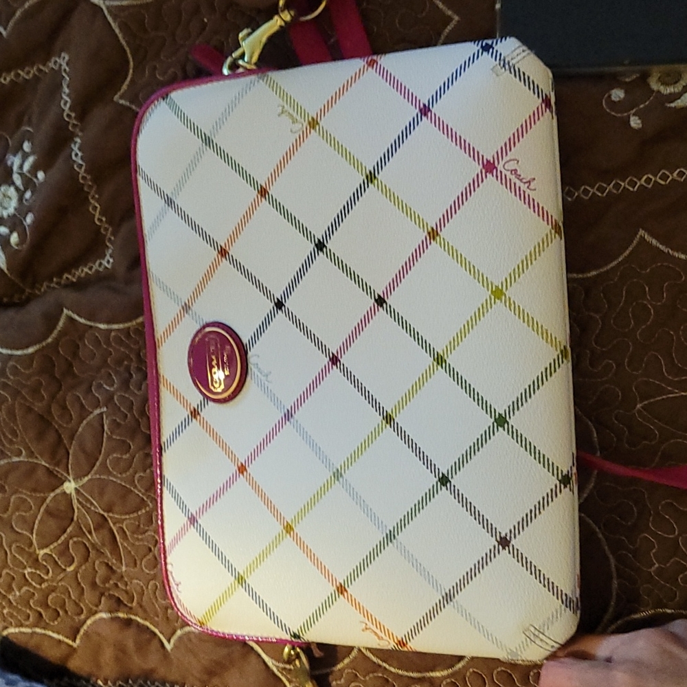 coach Payton tattarso tablet crossbody